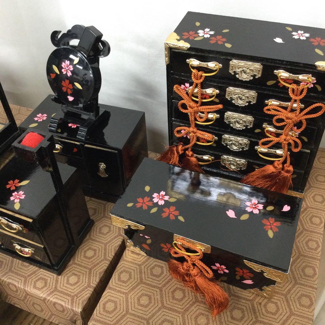 引き取り限定 雛人形 全15体 お道具 ひな祭り 女の子 お祝い ディスプレイ