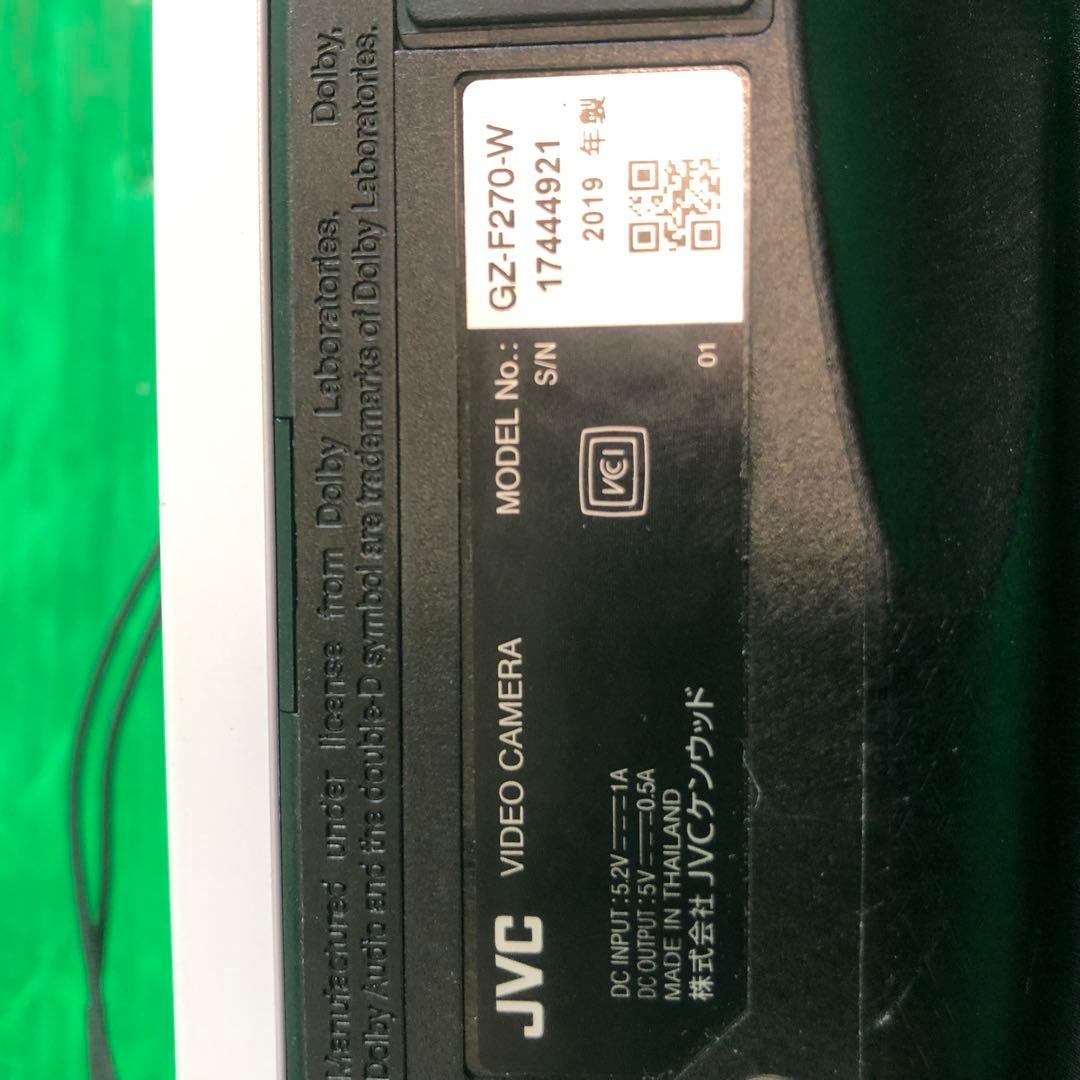 JVC Everio フルHD ビデオカメラ GZ-F270 動作品