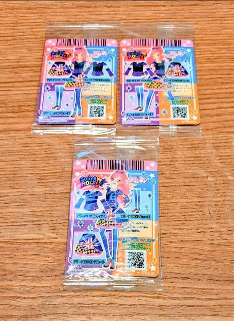 【未開封】アイカツ　フリーズユニオンコーデ　2ndシーズン1＆2＆3限定