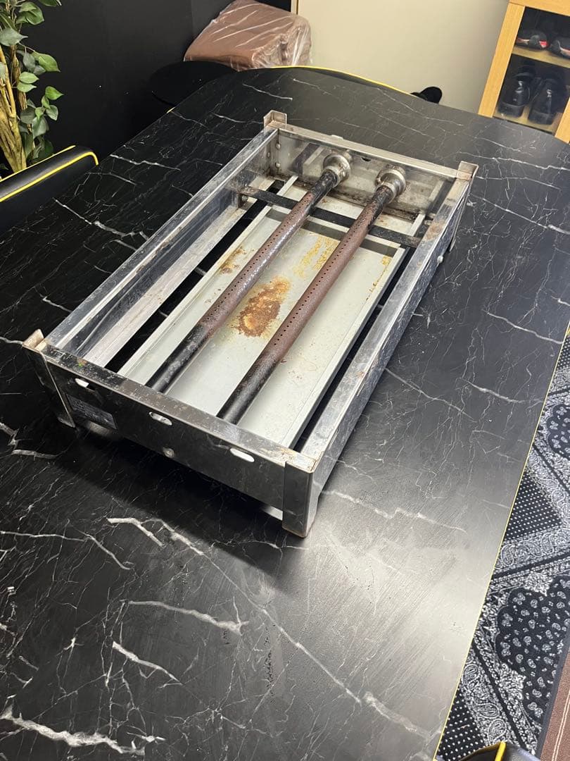 業務用 ガス式 おでん鍋 木製フタ付き 3仕切り