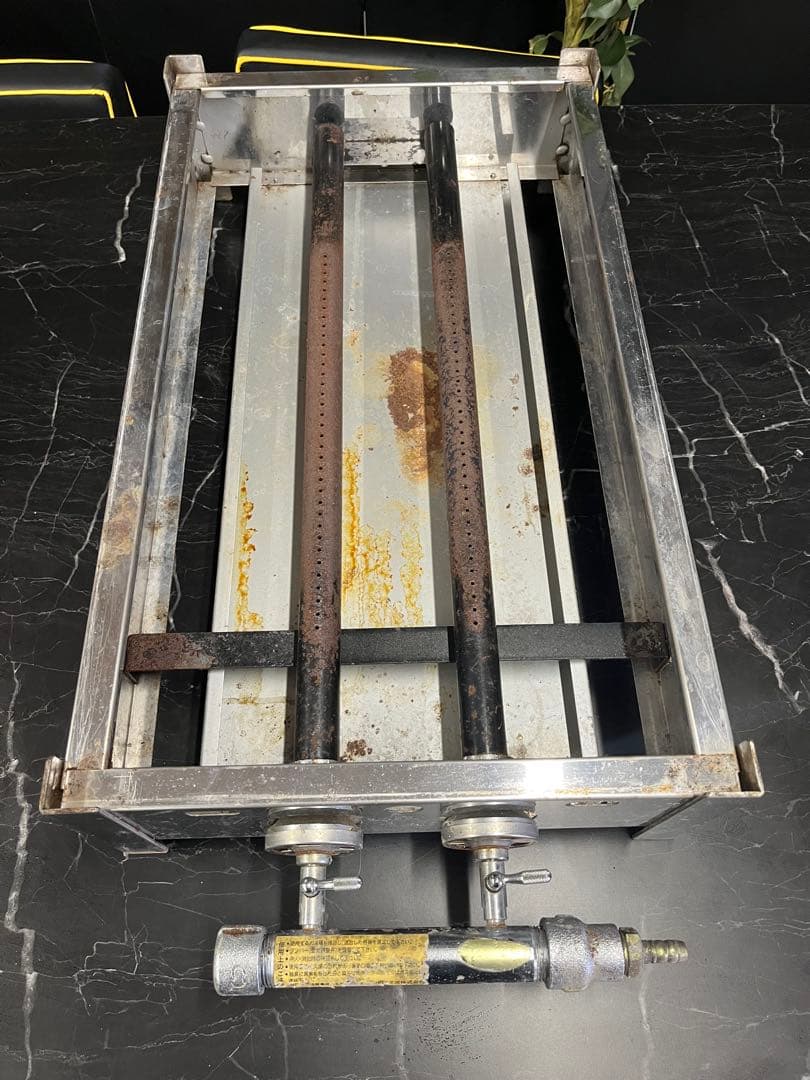 業務用 ガス式 おでん鍋 木製フタ付き 3仕切り