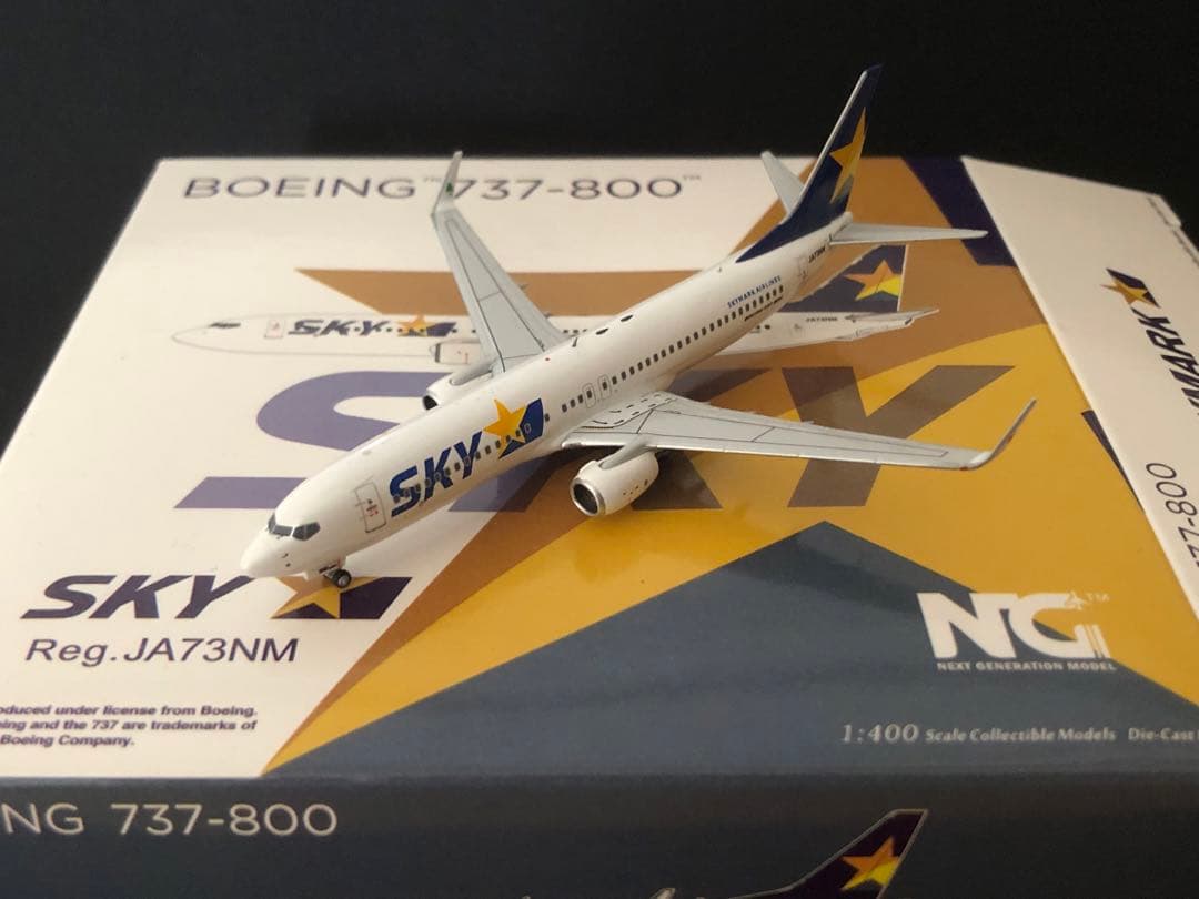 航空機・ヘリコプター SKYMARK B737-800 JA73NM