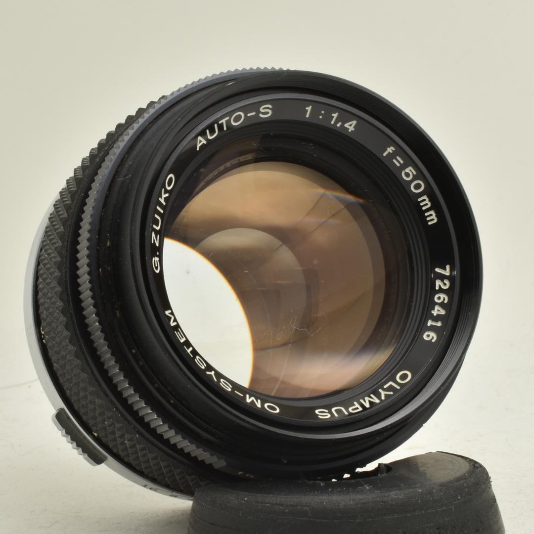 OLYMPUS OM-1 ブラック 50mm F1.4 露出計不動 速度OK