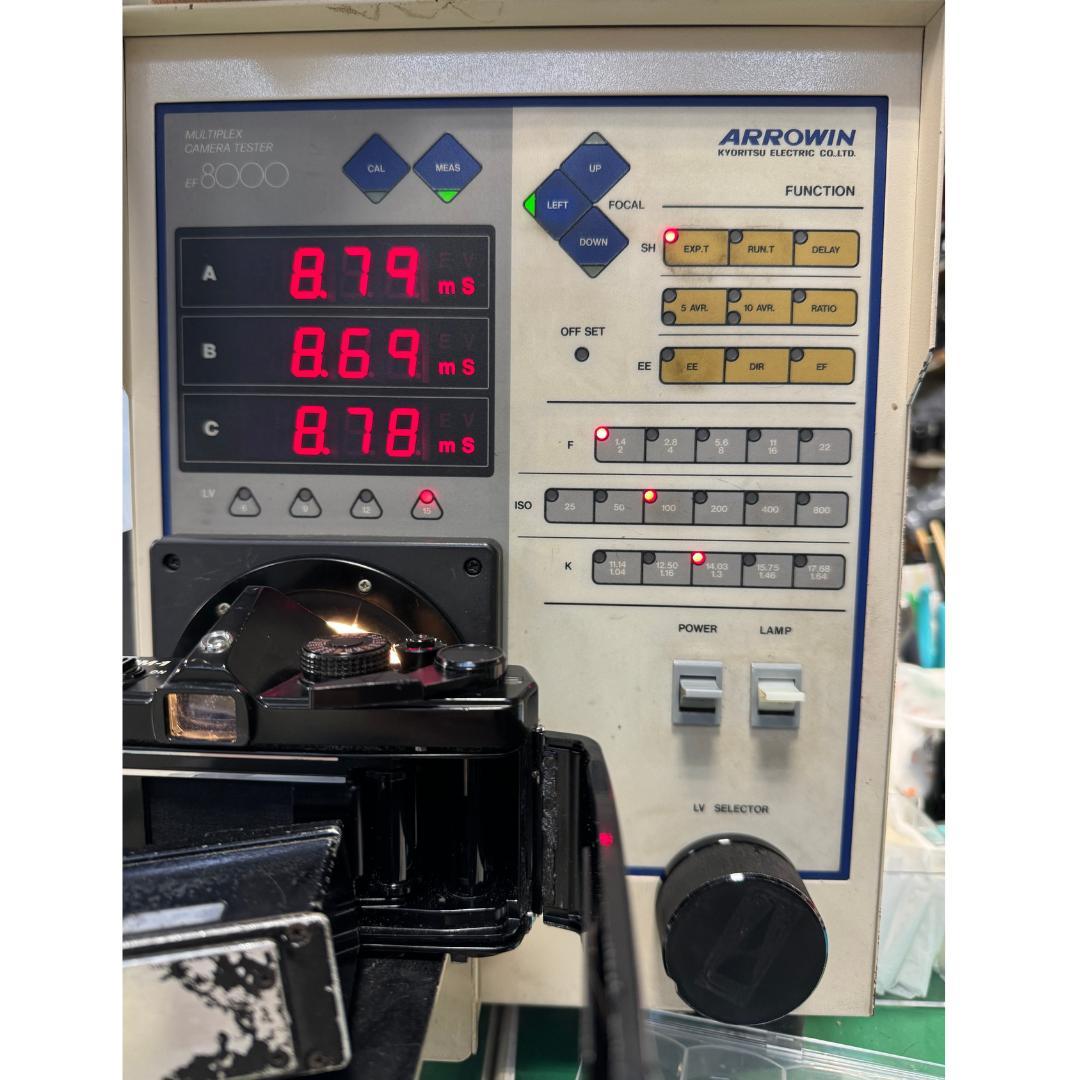 OLYMPUS OM-1 ブラック 50mm F1.4 露出計不動 速度OK