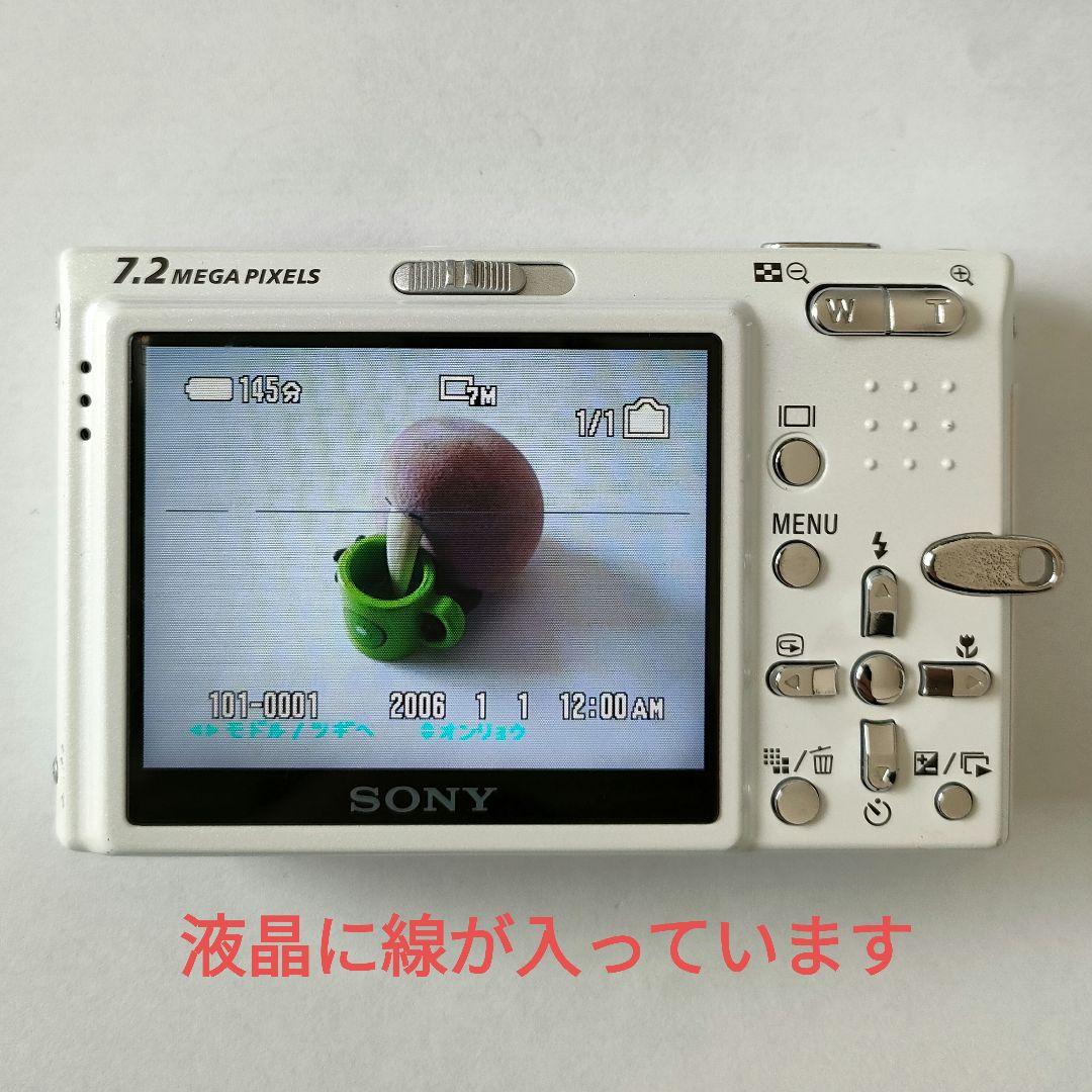 ［一応動作品（ジャンク）］デジカメ ソニー Cyber-shot DSC-T10