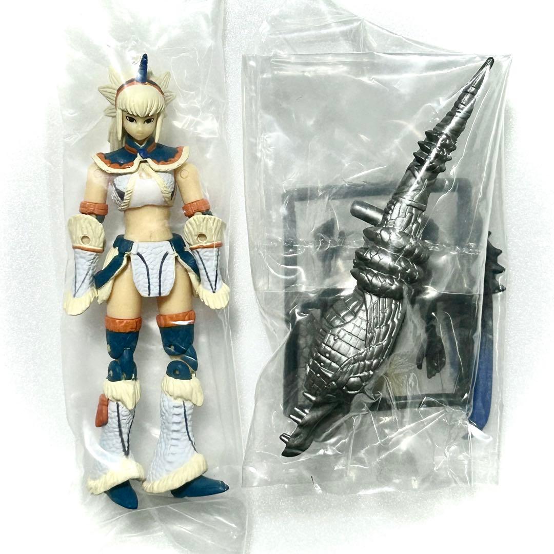 ★レア！モンスターハンター 可動狩人★7種セット★ポージング、武器交換可能♪