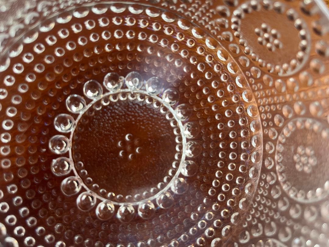 リーヒマエンラシ　グラッポニア　ガラスボウル　径12cm 2個セット