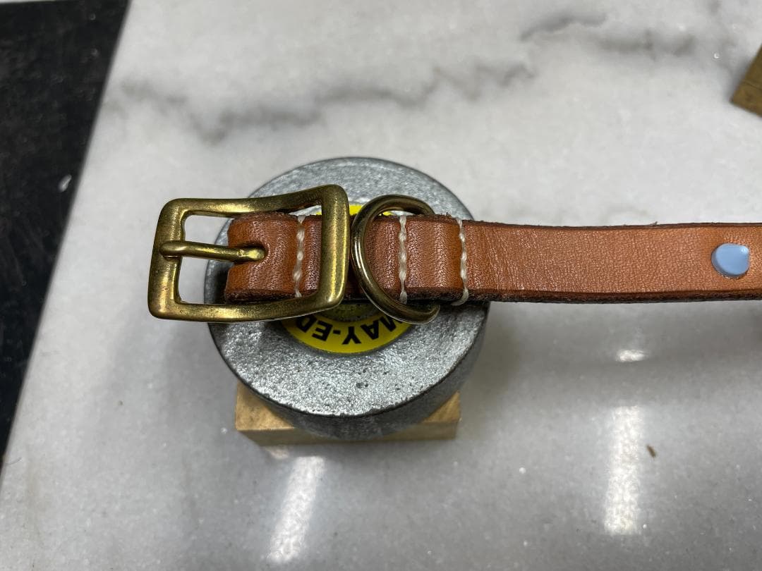 【CDO-SLHG16RCCB〈TN〉】犬の首輪〈サイズ「XS」〉牛革　人気