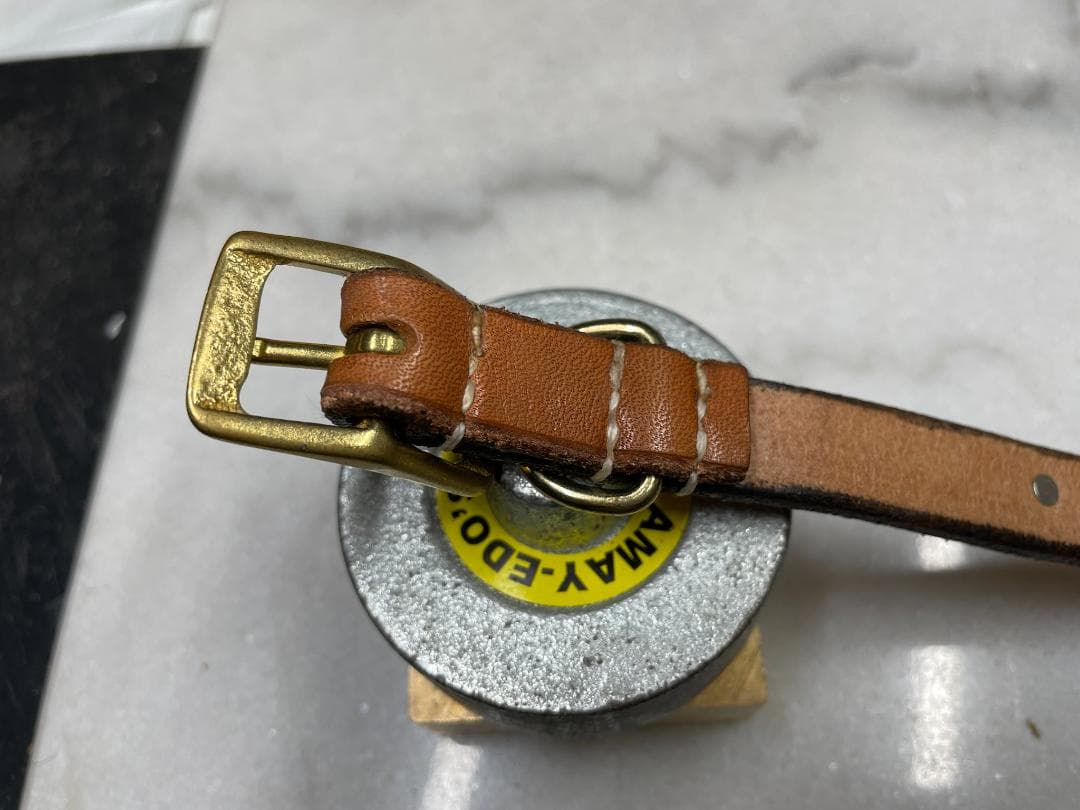 【CDO-SLHG16RCCB〈TN〉】犬の首輪〈サイズ「XS」〉牛革　人気