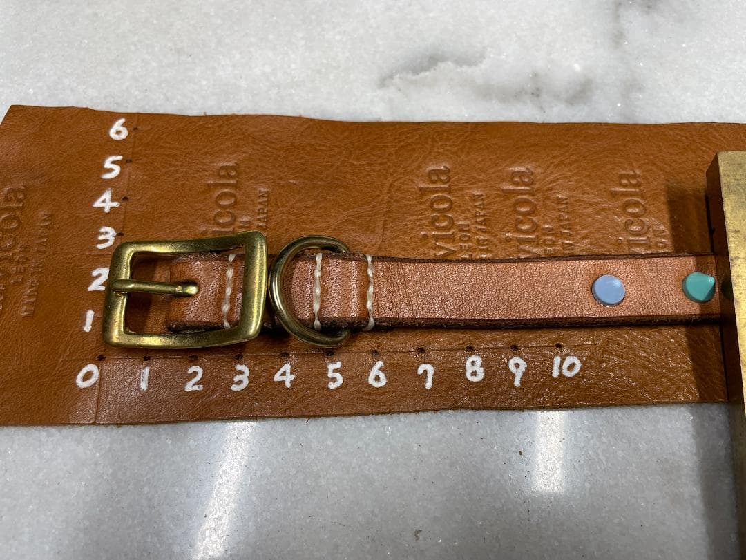 【CDO-SLHG16RCCB〈TN〉】犬の首輪〈サイズ「XS」〉牛革　人気