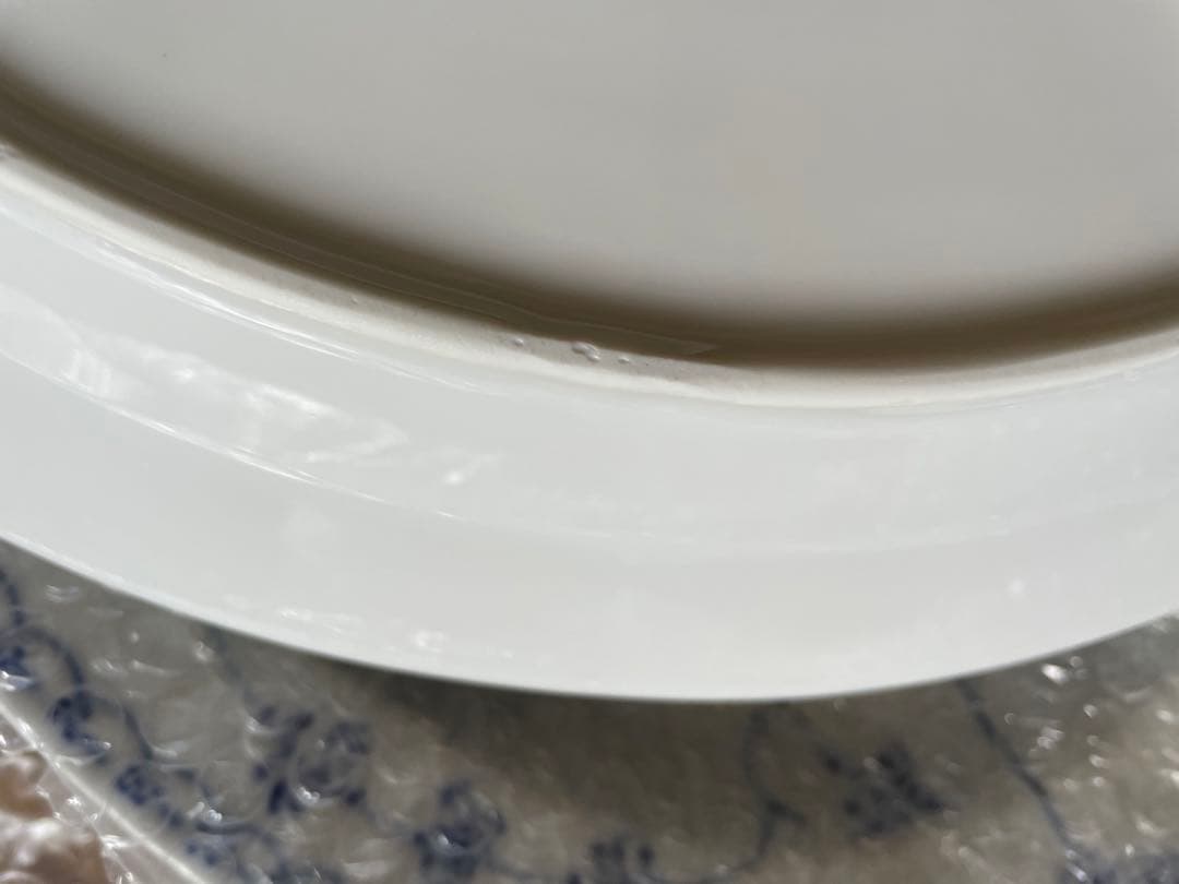 専用です❗️RCブルーフルーテッドハーフレースオーバルプレート　6枚