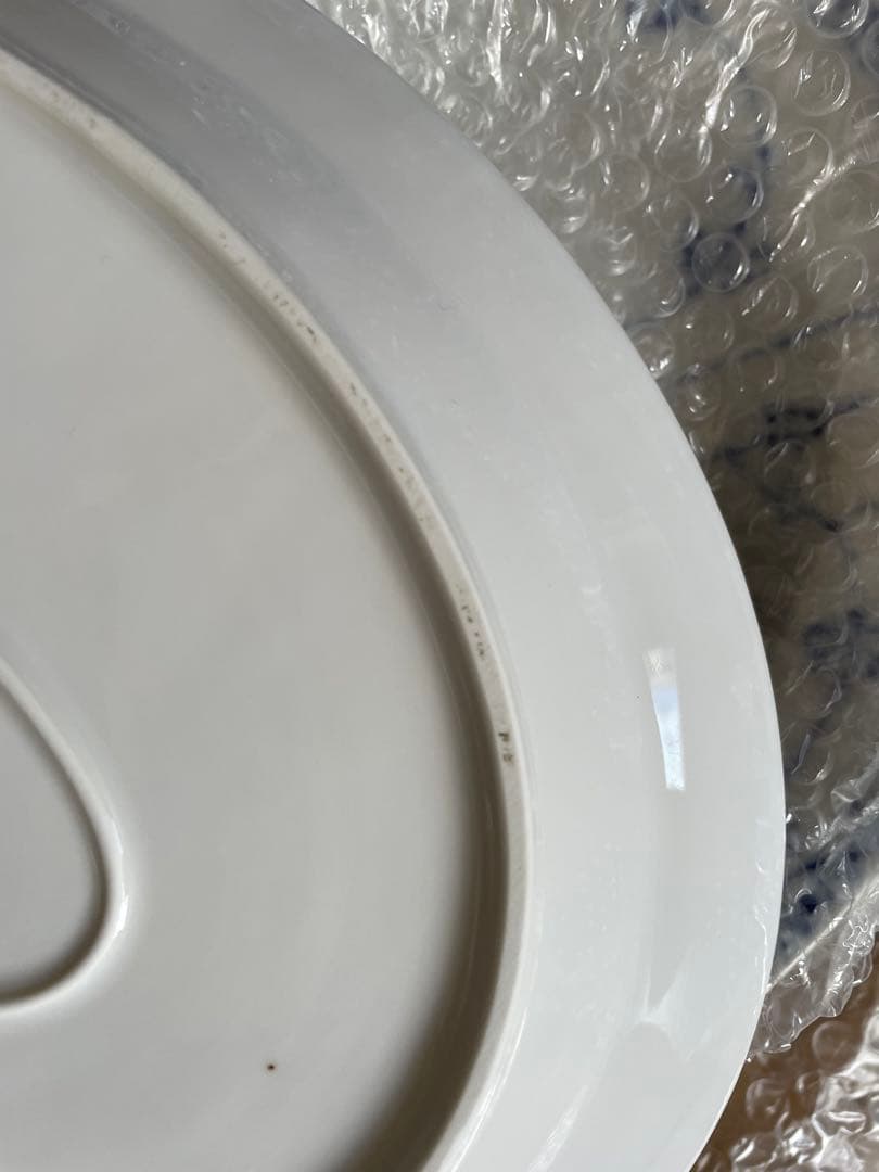 専用です❗️RCブルーフルーテッドハーフレースオーバルプレート　6枚