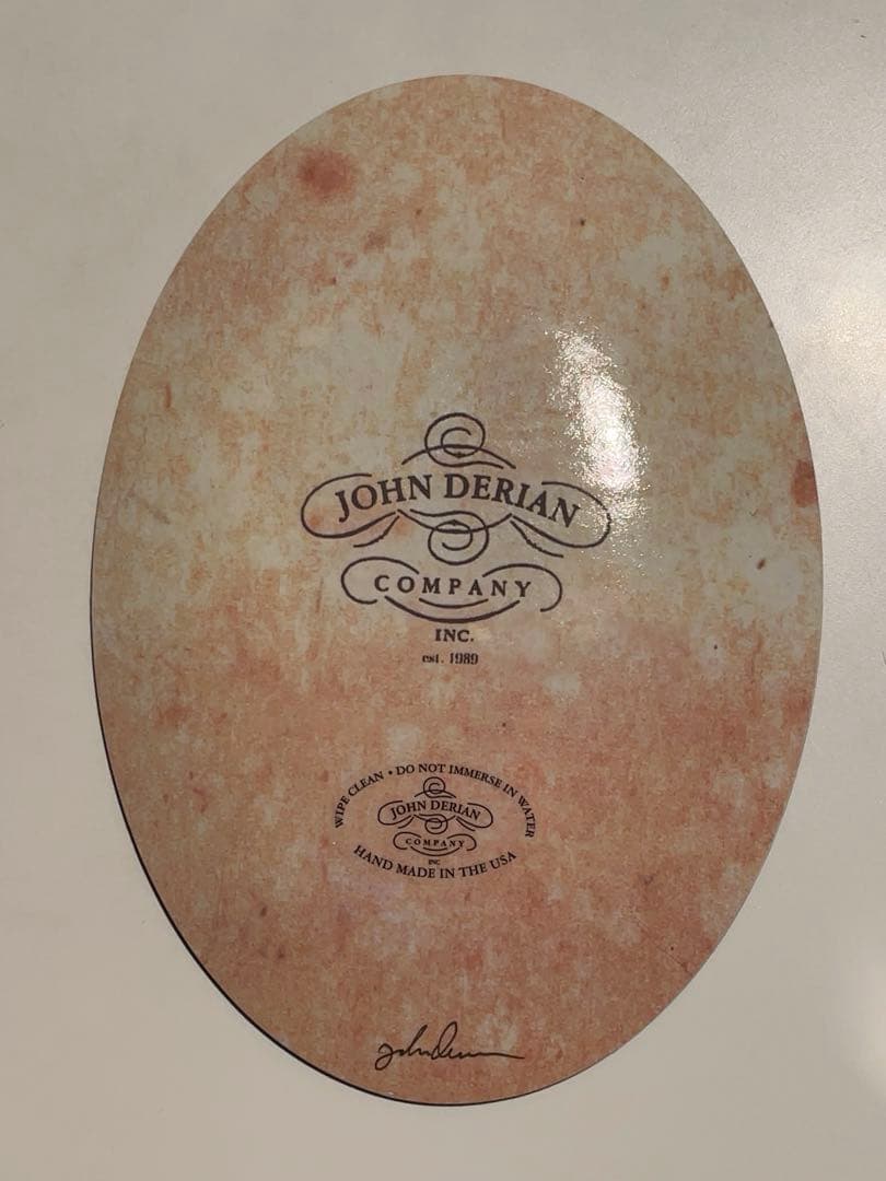 美品　ジョンデリアン　デコパージュプレート　1点