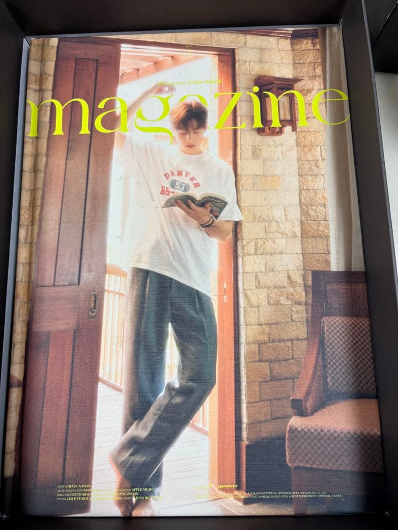 【抜けなし】チャウヌ magazine 写真集　トレカ　ランダムトレカ付