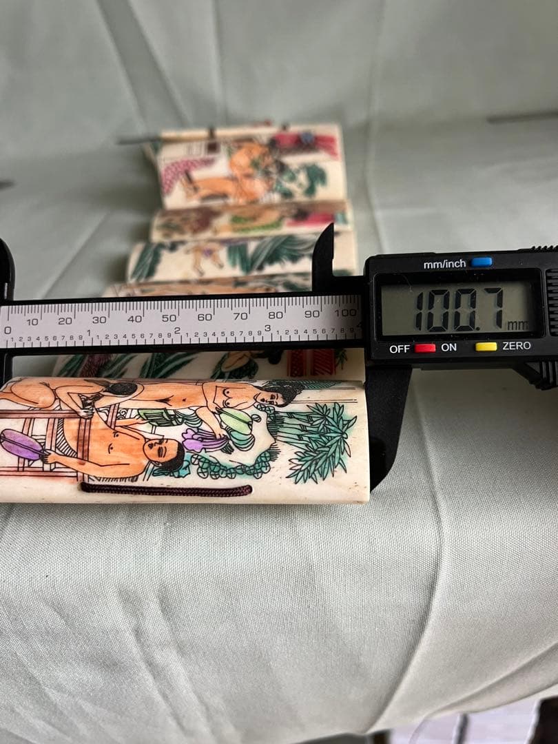 浮世絵春画セクシー セット　骨製彫刻