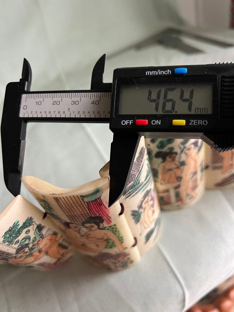 浮世絵春画セクシー セット　骨製彫刻