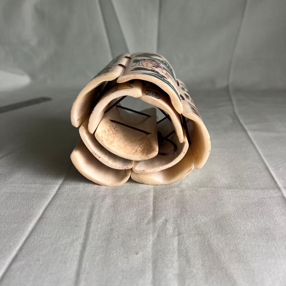 浮世絵春画セクシー セット　骨製彫刻