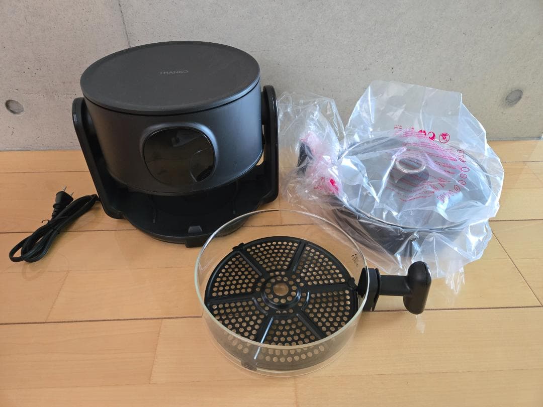 揚げ物も煮込みもできるエアフライヤー「フライ２バディ」 サンコー　THANKO