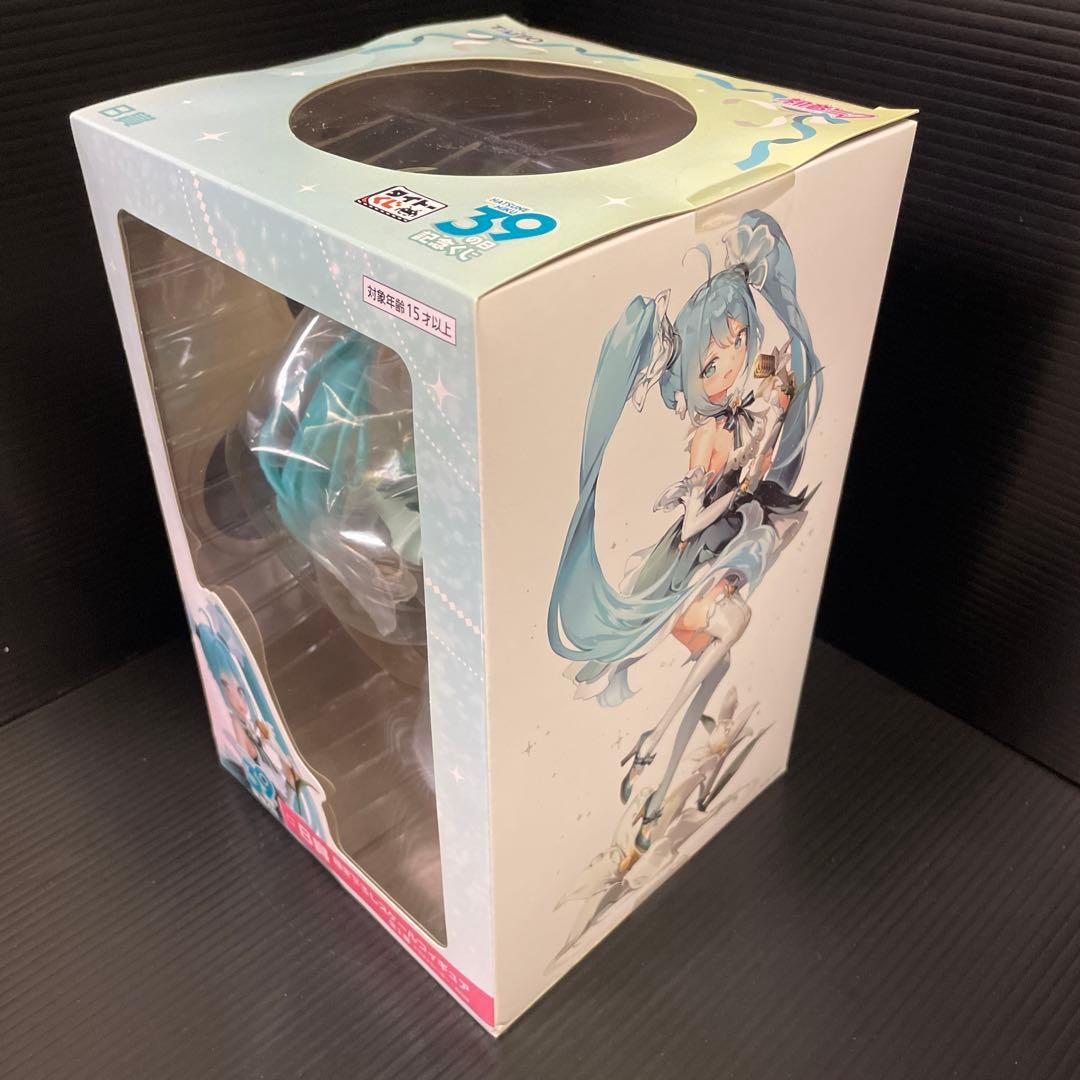 初音ミク　39の日記念くじB賞　書き下ろしスケールフィギュア
