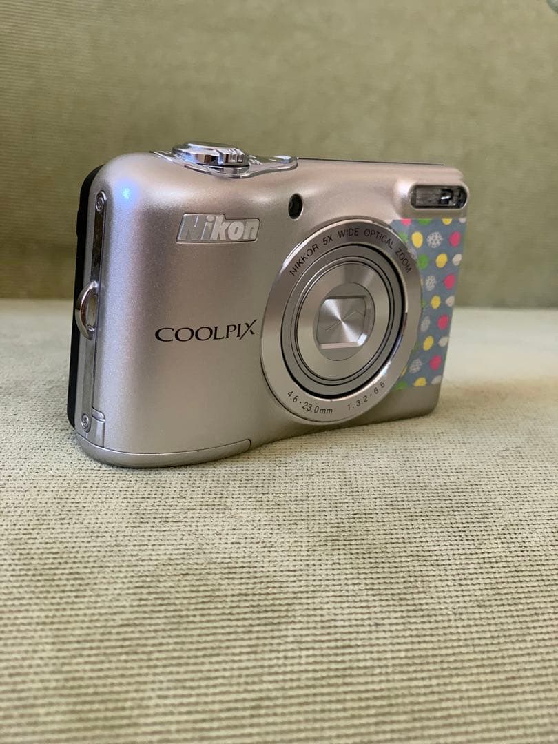 ニコン COOLPIX L3（シルバー）コンパクトデジタルカメラ