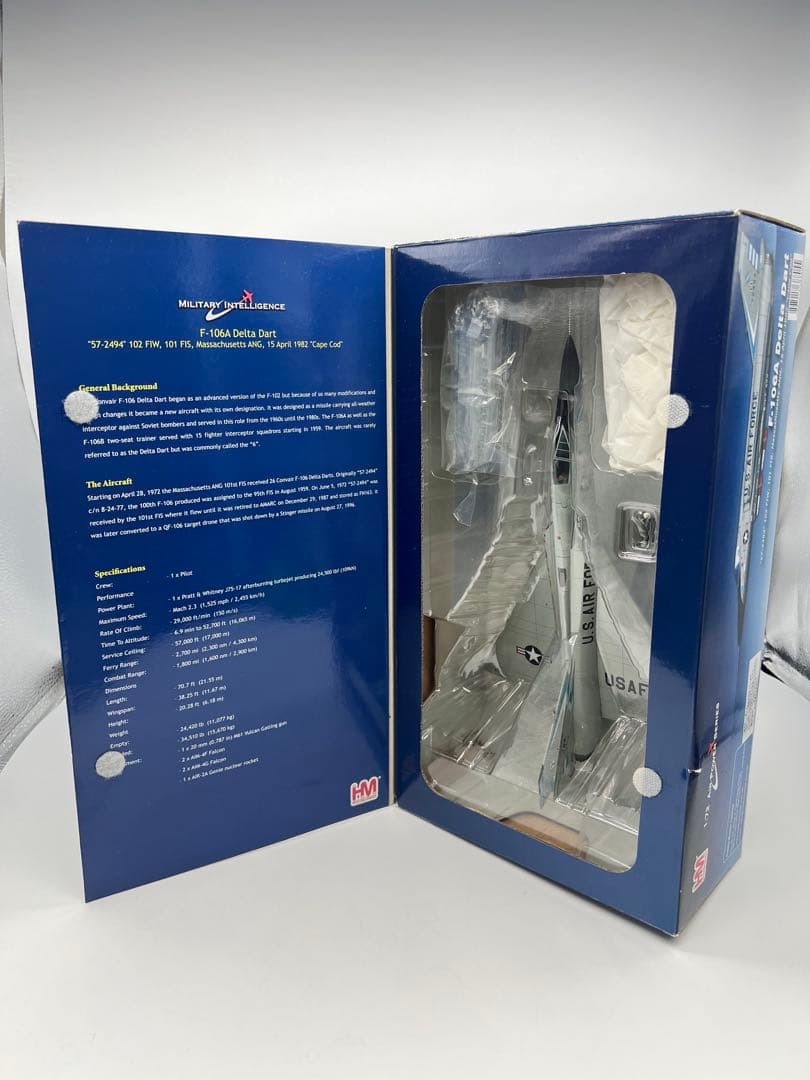 航空機・ヘリコプター No155 F-106A Delta Dart Cape Cod HA3601