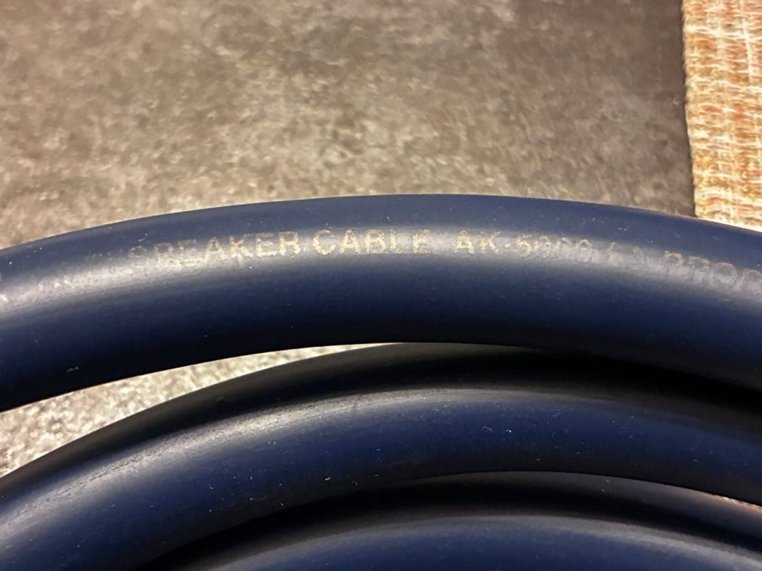 Denon AK-5000 1.5m ペア デノン ケーブル 新品デッドストック