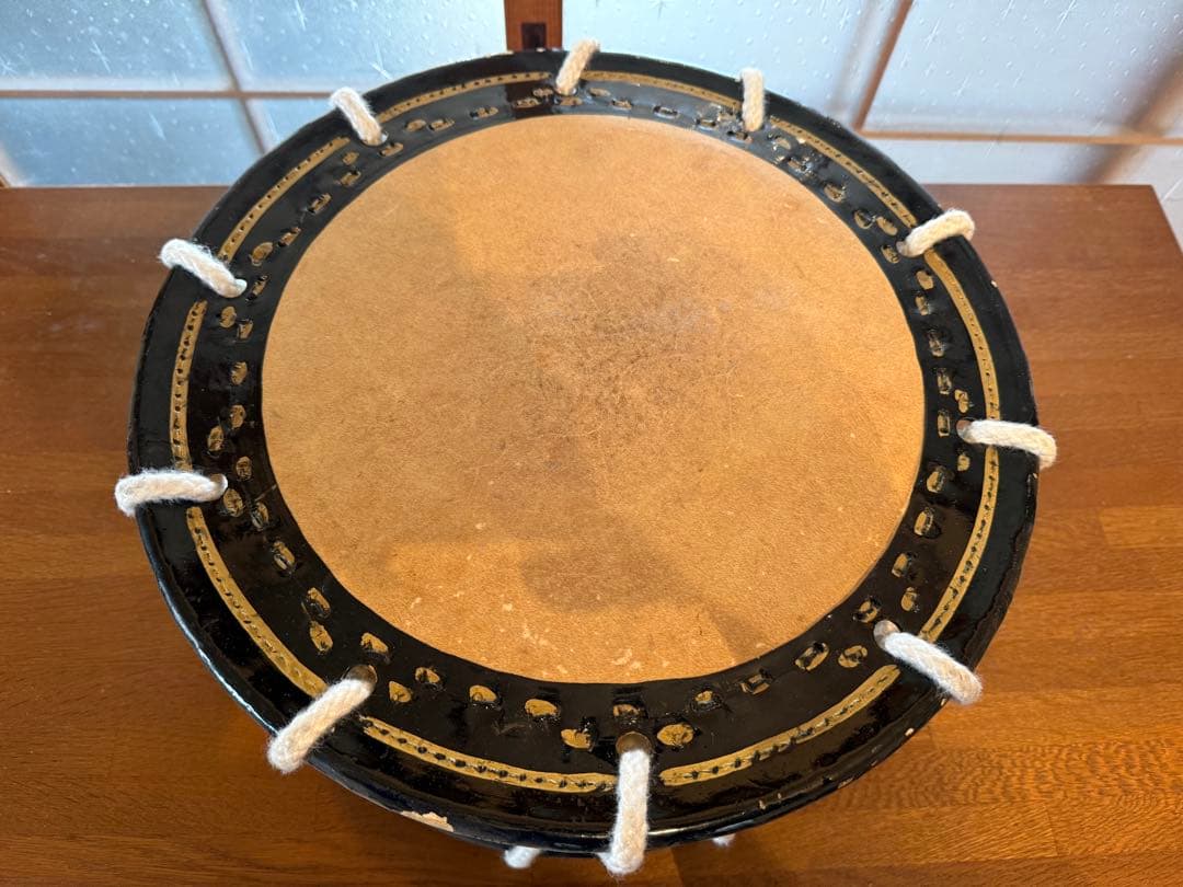 【O-2252】締太鼓 和太鼓 和楽器 鼓 楽器 日本文化 伝統芸能
