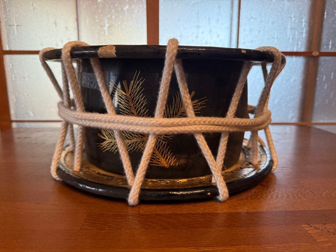 【O-2252】締太鼓 和太鼓 和楽器 鼓 楽器 日本文化 伝統芸能