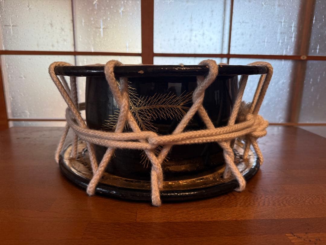 【O-2252】締太鼓 和太鼓 和楽器 鼓 楽器 日本文化 伝統芸能