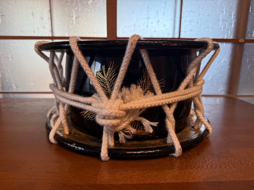 【O-2252】締太鼓 和太鼓 和楽器 鼓 楽器 日本文化 伝統芸能