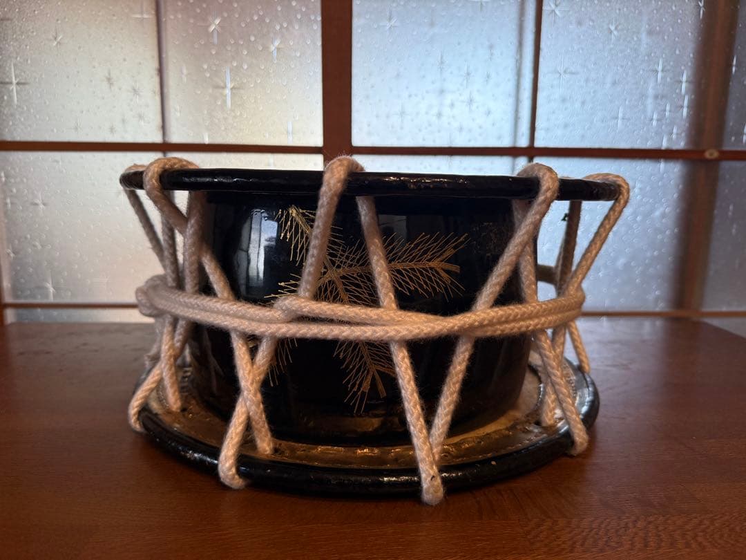 【O-2252】締太鼓 和太鼓 和楽器 鼓 楽器 日本文化 伝統芸能