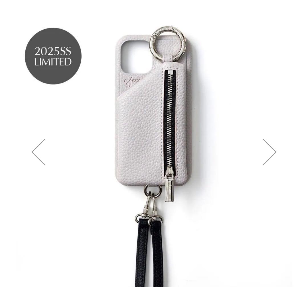 ajew エジュー iphone15pro 15pro ケース icegray