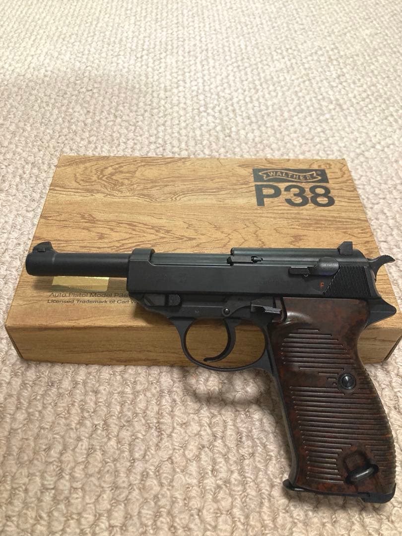 マルゼン　ワルサー P38 (ac41) ブラック