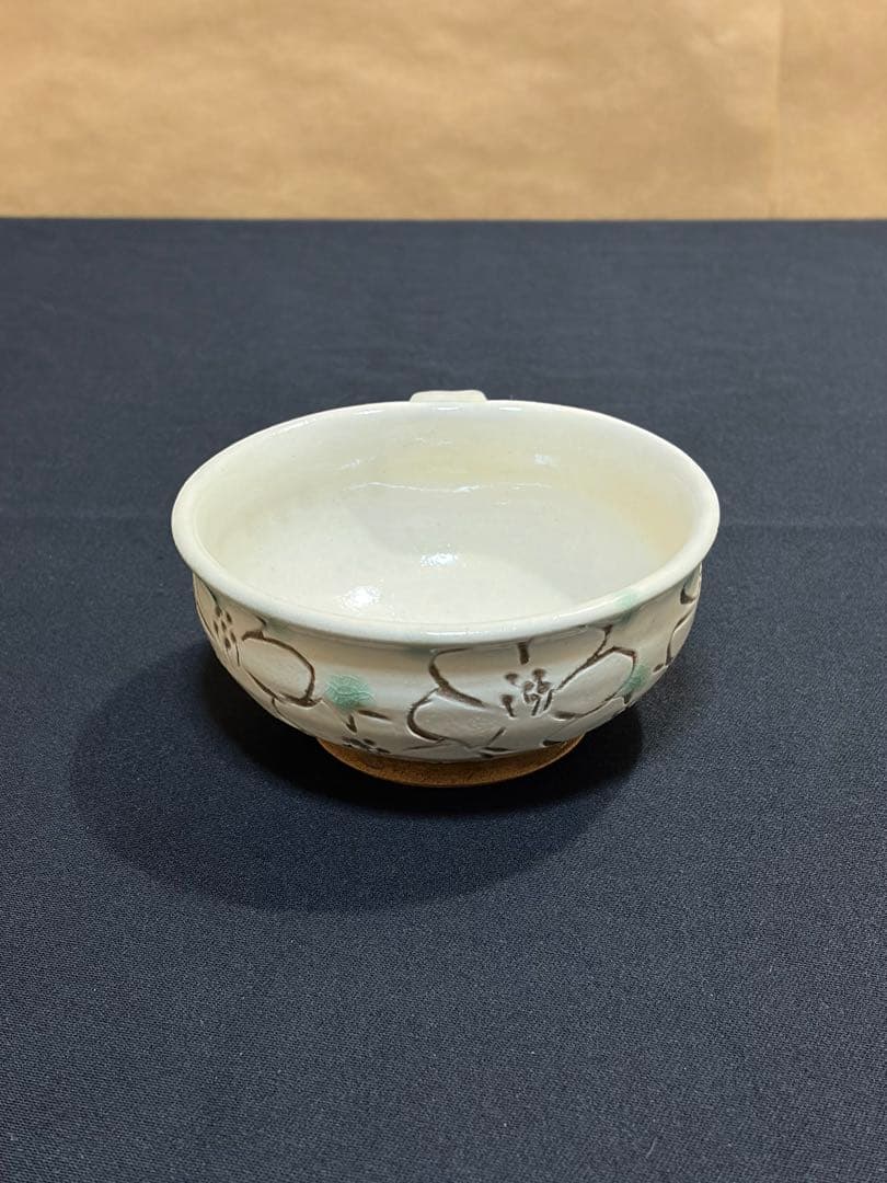 益子焼　スープカップ&ソーサー　作陶家　陶芸家　民藝品　#A