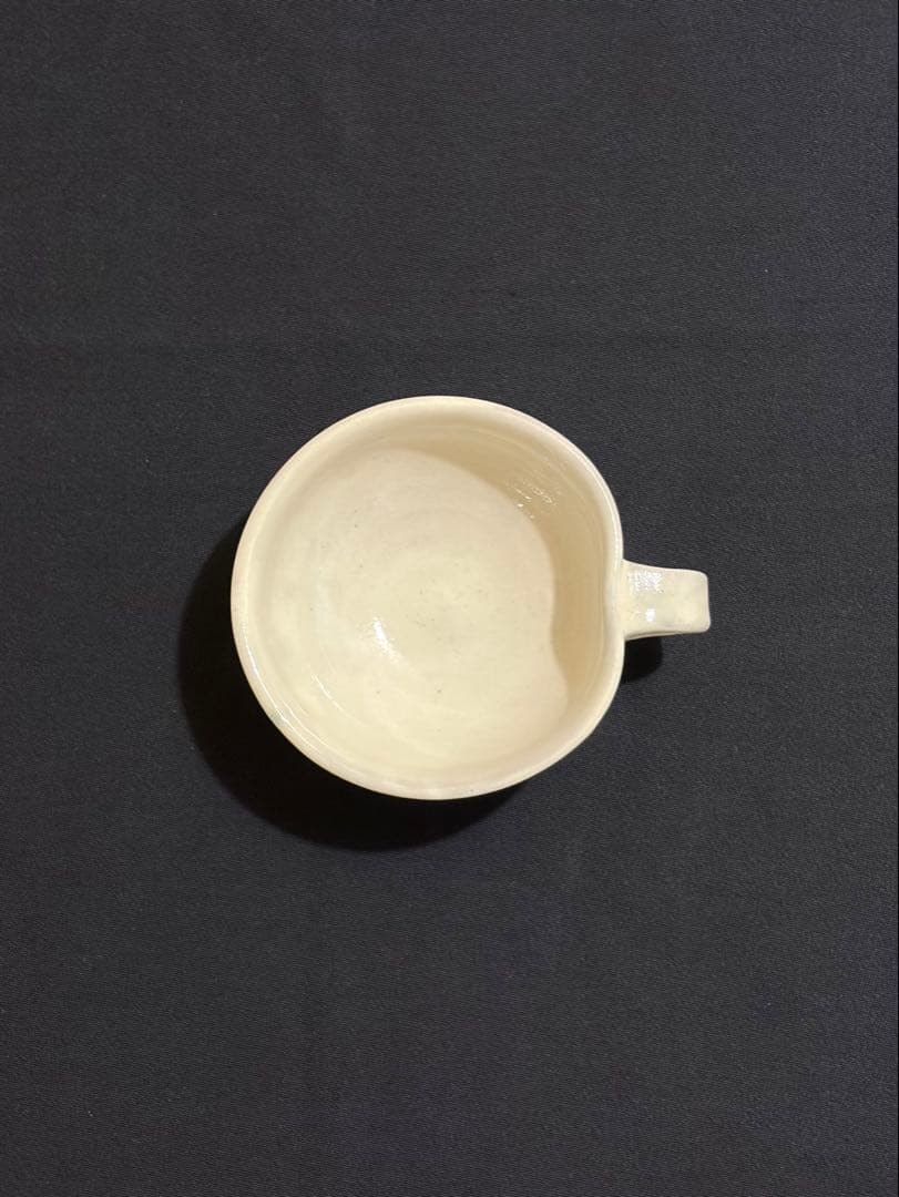 益子焼　スープカップ&ソーサー　作陶家　陶芸家　民藝品　#A