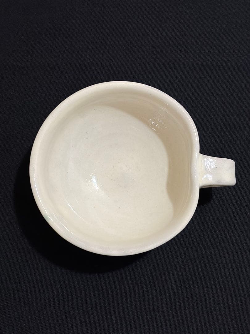 益子焼　スープカップ&ソーサー　作陶家　陶芸家　民藝品　#A