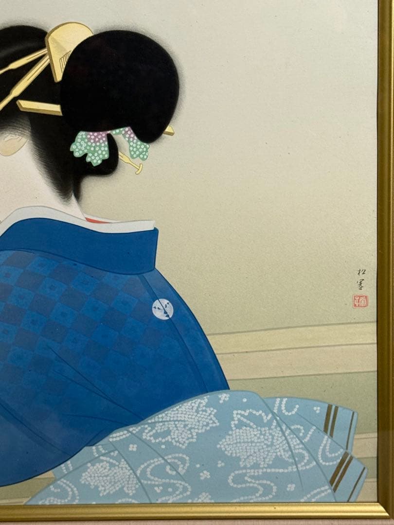 上村松園【待月】　380限定