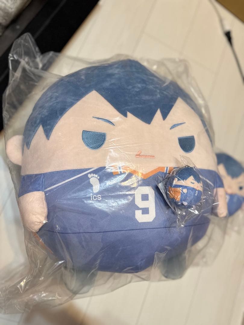 3つ影山 メガサイズ！ハイキュー　ぬいくじ　まとめ売り　A賞 C賞E賞