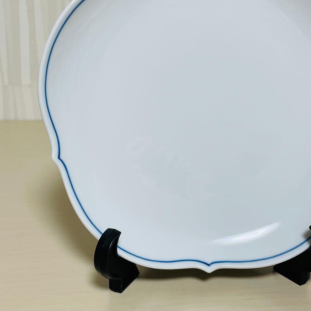 未使用 Meissen マイセン 双剣マーク プレート 皿 18.5cm