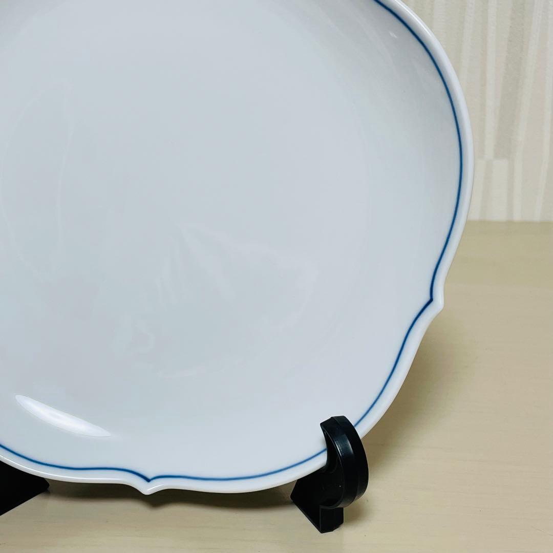 未使用 Meissen マイセン 双剣マーク プレート 皿 18.5cm