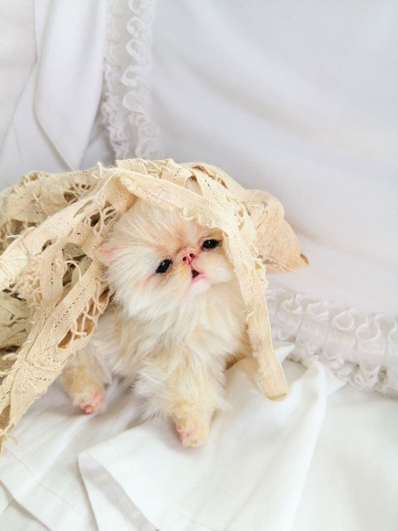 ふにゃっくた♡ベビサイズ♡子猫ちゃん♡アートドール♡ぬいぐるみ♡