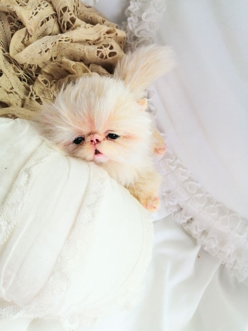 ふにゃっくた♡ベビサイズ♡子猫ちゃん♡アートドール♡ぬいぐるみ♡