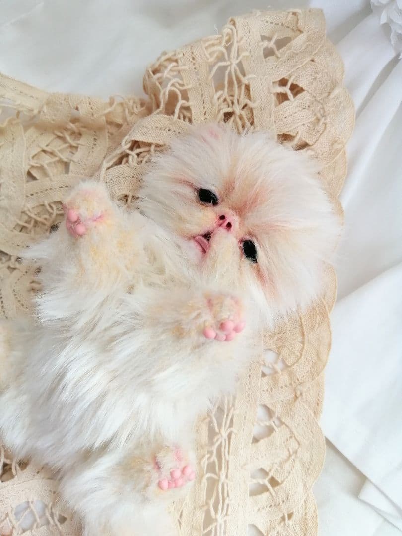 ふにゃっくた♡ベビサイズ♡子猫ちゃん♡アートドール♡ぬいぐるみ♡