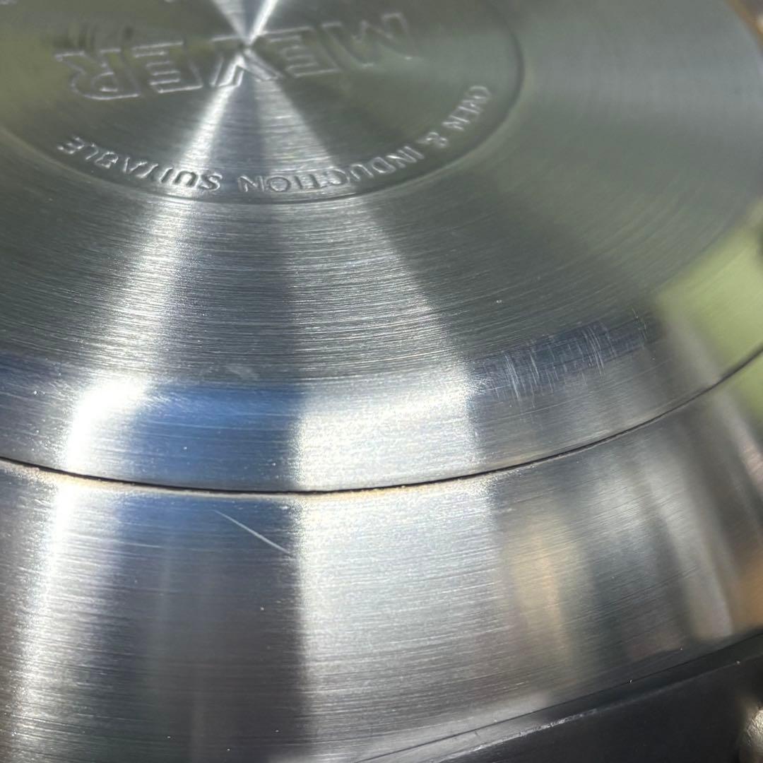 @2 MEYER フライパン　20cm&24cm マイヤー　ジャストフィットパン