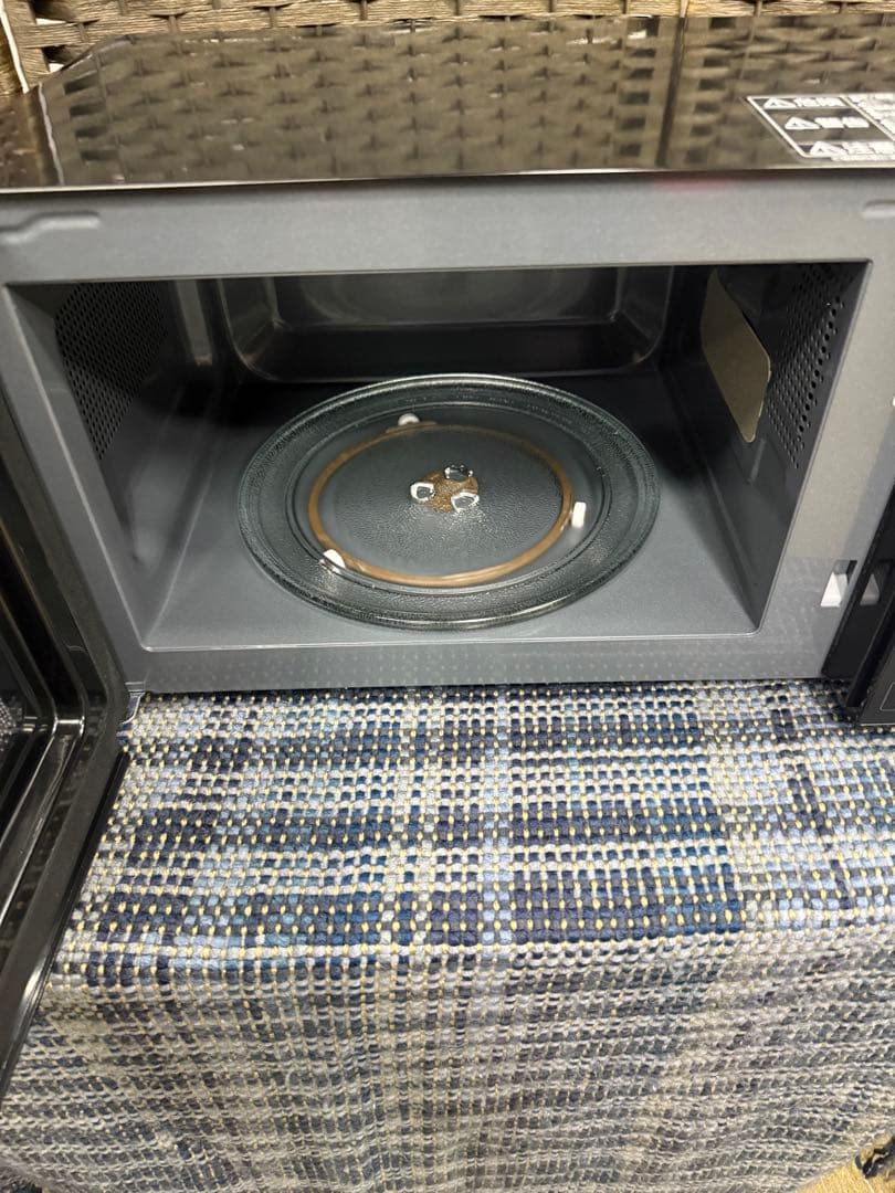 【洗浄消毒作業済】2024年製アイリスオーヤマ　電子レンジ　PMG-T179-B