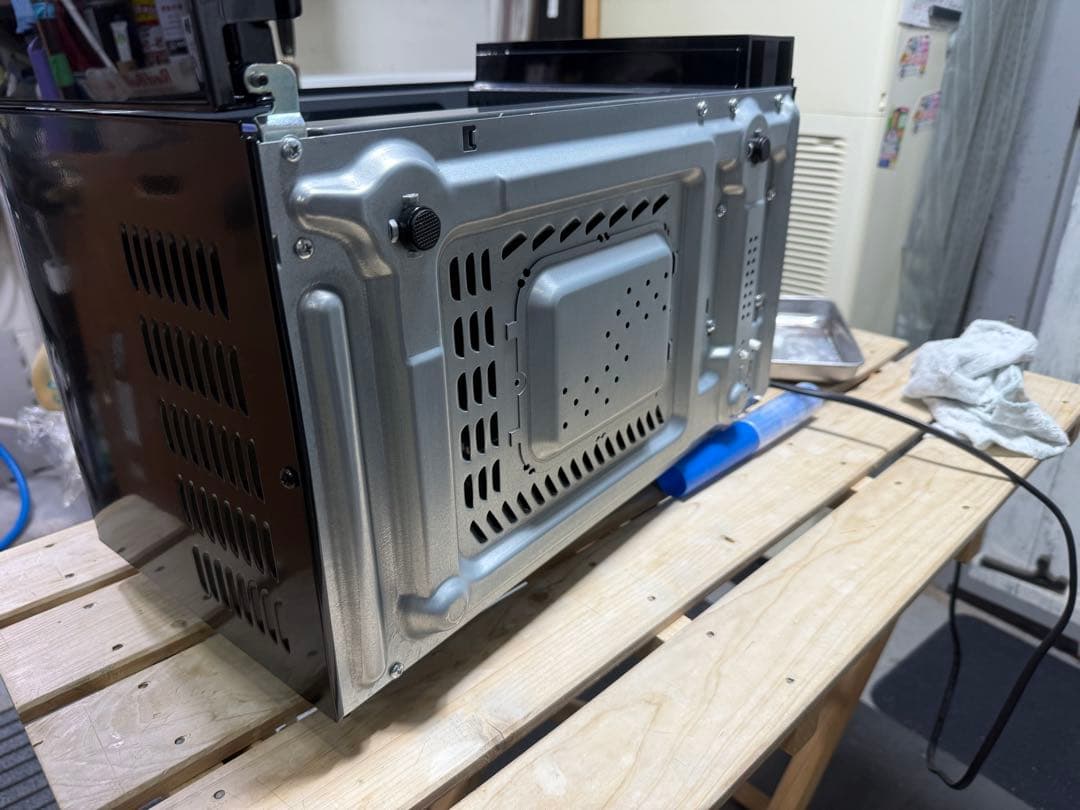 【洗浄消毒作業済】2024年製アイリスオーヤマ　電子レンジ　PMG-T179-B