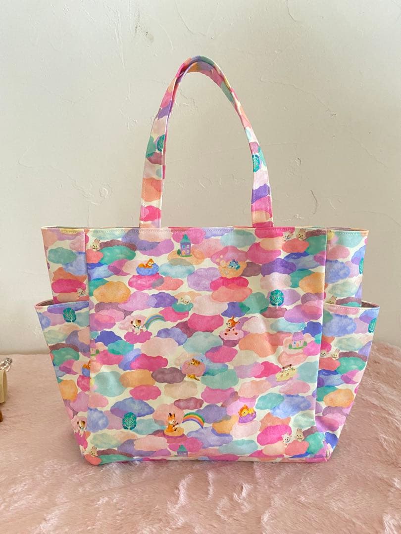 ハッピーバック　５点セット　ハンドメイド　ユキエモン　セット　トートバッグ　他