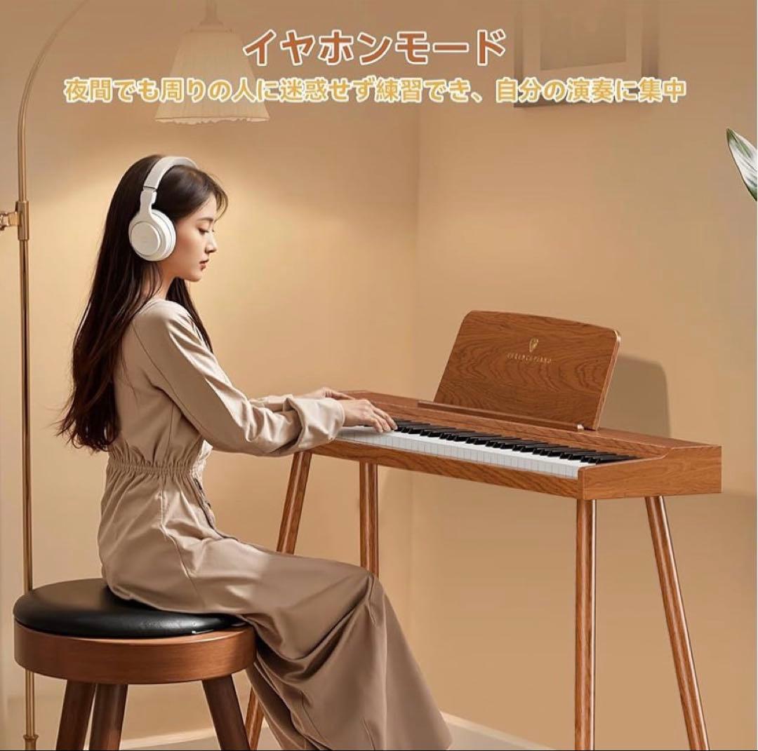 TERENCE 電子ピアノ 88鍵 カウンターウェイト鍵盤 木製 マイク 246