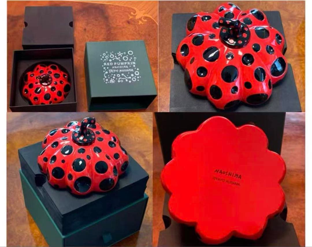 草間弥生 赤かぼちゃ