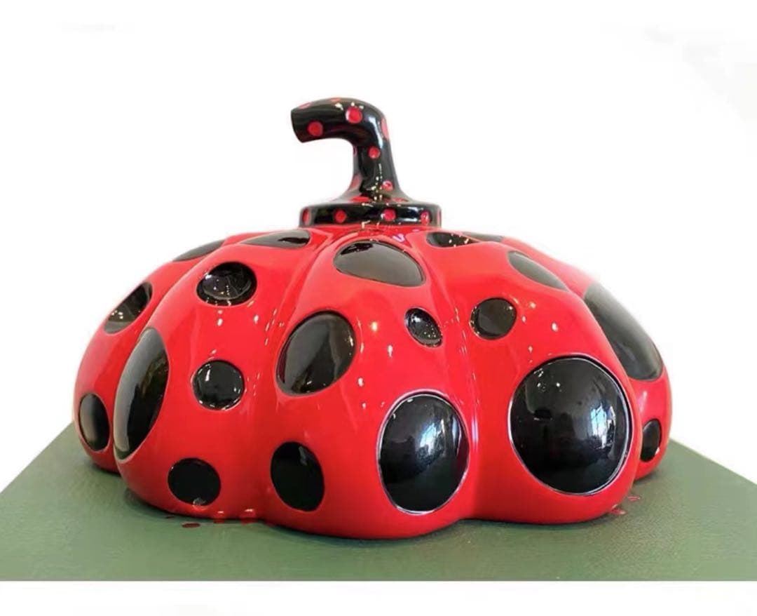 草間弥生 赤かぼちゃ